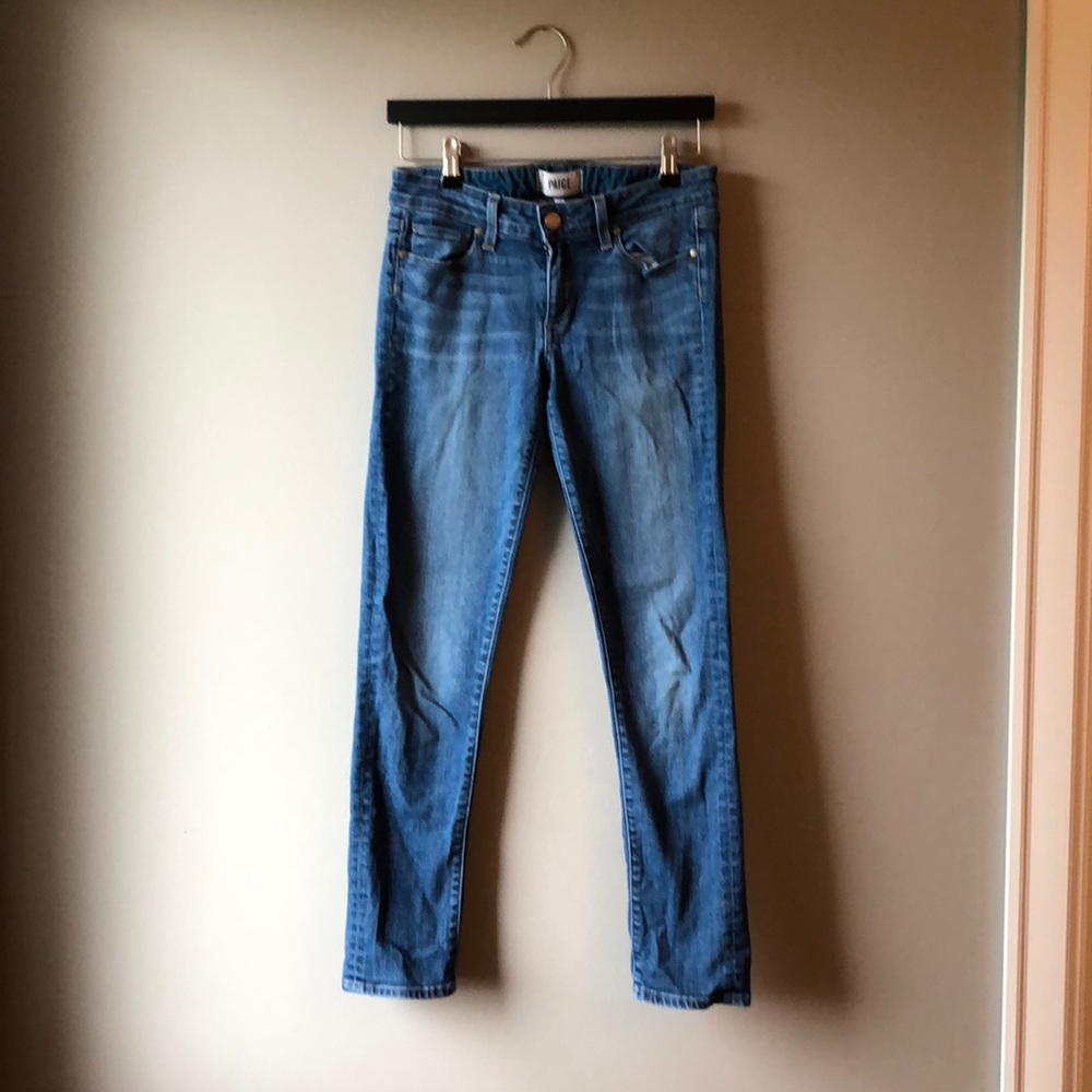 PAIGE denim skyline ankle peg size 27